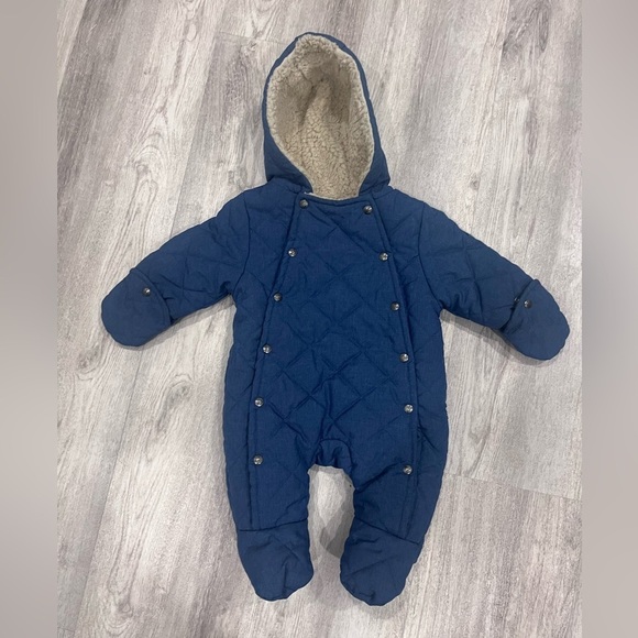 Nautica 0-3 Baby Bunting Snowsuit winter coat - Picture 1 of 4